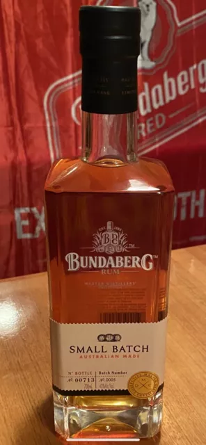 Bundaberg Rum MDC Small Batch Number 5 Bottle Number 713 700ml Glass Bottle