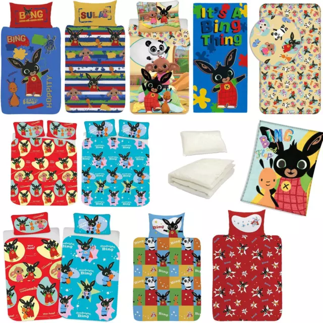 Bing Bunny Kids Towels Blankets Duvet Covers Sets Junior Single Double - Choose