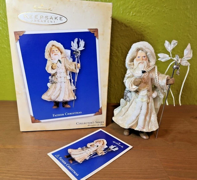 HALLMARK KEEPSAKE ORNAMENT Collectors Series Father Christmas 2004