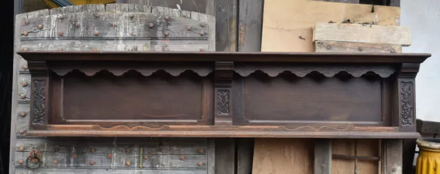GRANDE Antica Piattaia a Muro  mensola ,etagere  libreria-