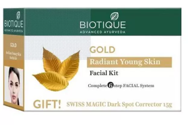 BIOTIQUE Gold Radiance Facial Kit 60g