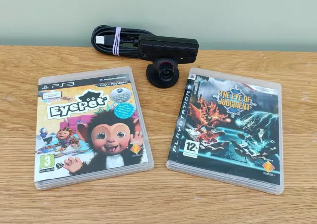 Sony PlayStation Eye Camera PS3 + 2 giochi compatibili - Occhio del giudizio