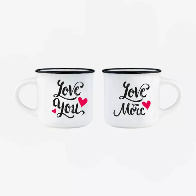 LEGAMI - 2 Tazzine da Caffè - Espresso - Amore - Love You EUR 8,15 -  PicClick IT
