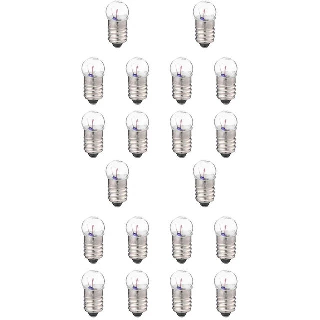 20 pz Mini Lampadine Elettricità Esperimenti Scienza Accessori Scuola