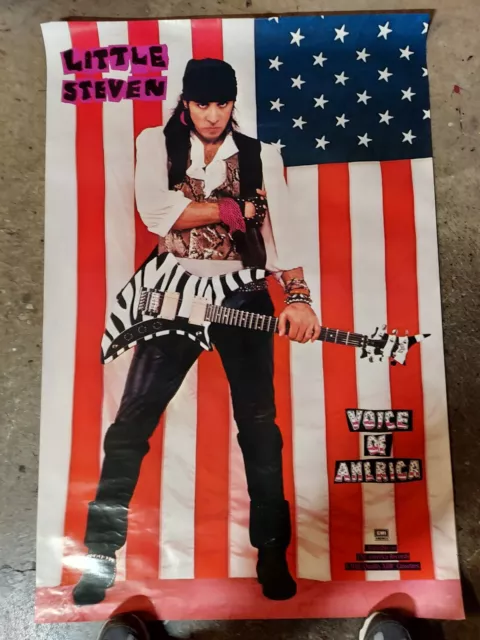 Little Steven (Steve Van Zandt) Voice of America '83 ORIGINAL PROMO ONLY POSTER