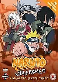 Naruto Unleashed: The Complete Series 3 DVD (2008) Hayato Date cert 15 6 discs