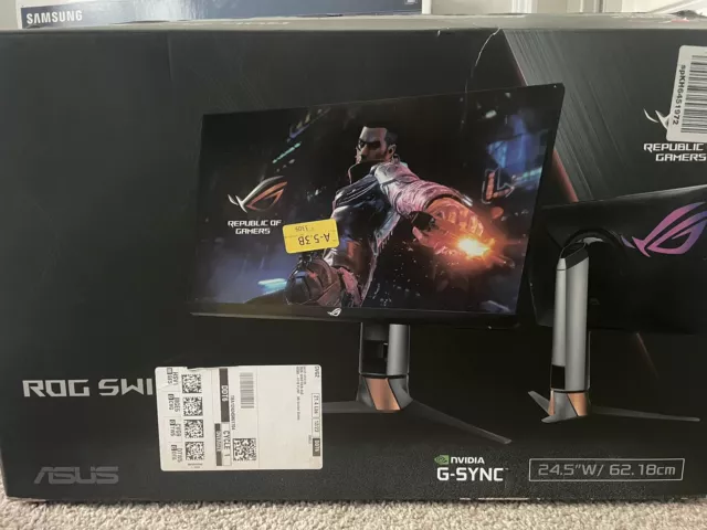 B Grade ** Monitor Asus 24.5 ROG Swift PG259QN IPS 360Hz G-SYNC 1ms