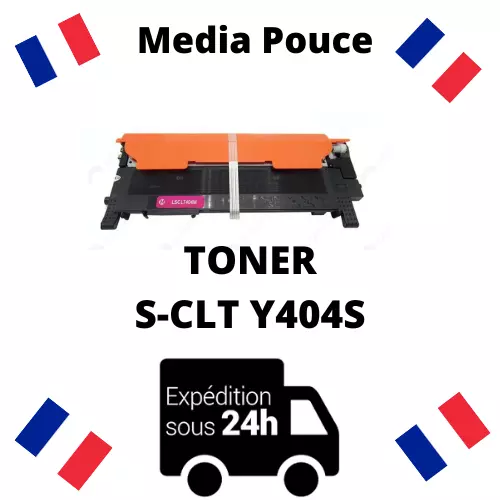 Toner pour Samsung S-CLT-P404S Jaune/ Magenta/ Noir/ BLACK/ CYAN