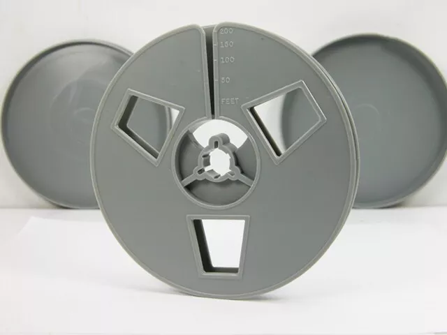 200 FT. SUPER-8 FILM REEL With Storage Can For Movie Projector