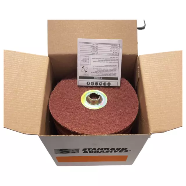 Standard Abrasives 5" x 5/8-11 Surface Prep Quick Change Disc Turn-On Style 10pk