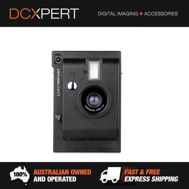 Lomography Lomo'instant Camera (Black Edition) (Li100B)