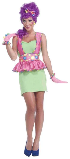Circus Sweetie Apron Belt Polka Dot Clown Halloween Adult Costume Accessory