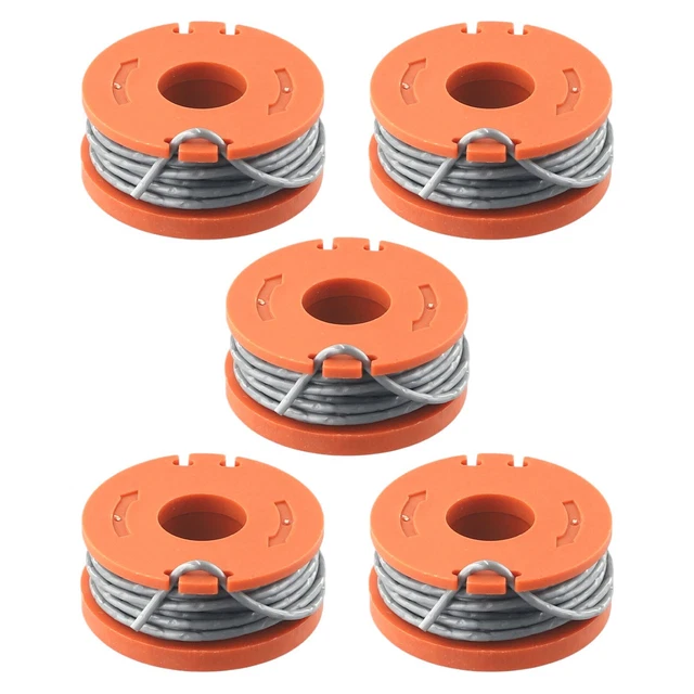 3er Set Trimmerspule Für WOLF GT840, GT850, GT-F10 Ab 2013 – Ersatzspule RT 2x5m, 1,6 Mm, Doppelfaden, Kompatibel, 9306821 3er Set Trimmerspule Für WOLF GT840, GT850, GT-F10 Ab 2013 – Ersatzspule RT 2x5m, 1,6 Mm, Doppelfaden, Kompatibel, 9306821