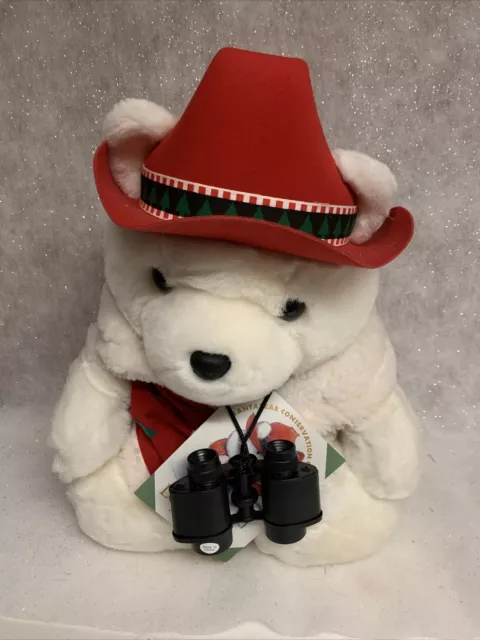 Dayton Hudson Christmas Holiday 1995 Conservation Bear SantaBear Vintage EUC