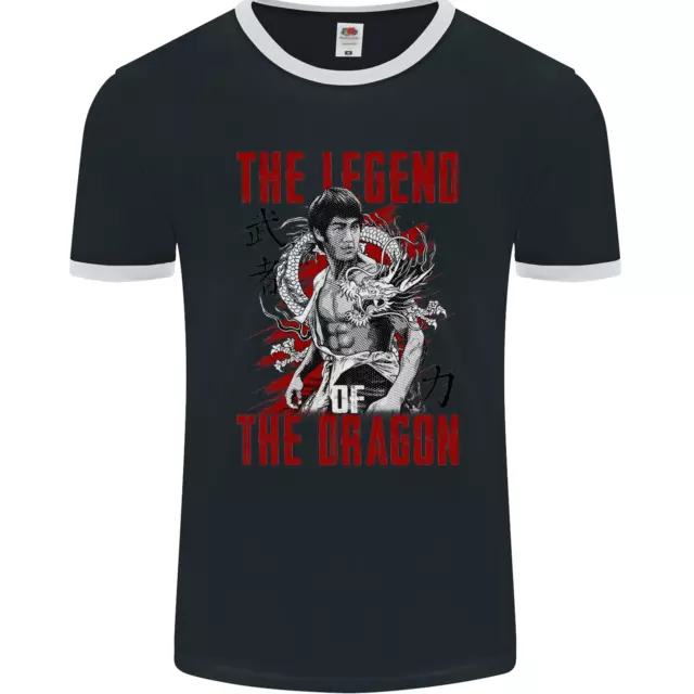 T-shirt da uomo Legend of the Dragon MMA film arti marziali fotol