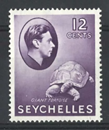 Seychelles 1938 Tortoise 12c sg139 fine mint cat £50