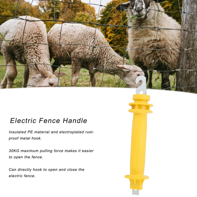 Kit Di 4 Maniglie Per Cancello Elettrico Con Ancoraggi A Molla