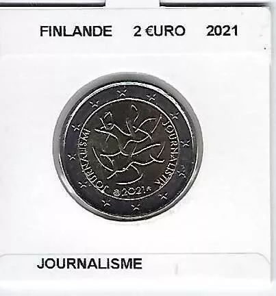 2 euros commémorative FINLANDE 2021 - Journalisme et Communication