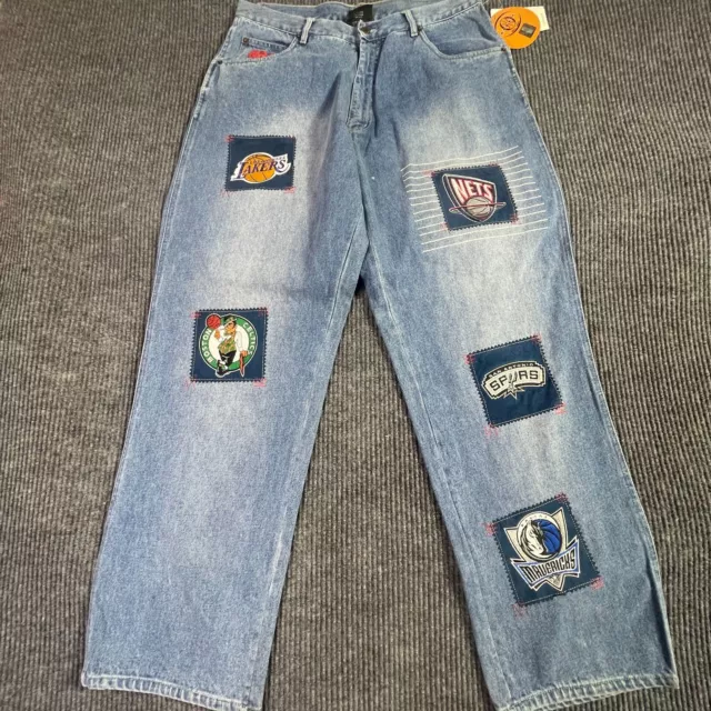 Vintage Kobe Bryant Jeans Mens 40X34 Blue UNK NBA Los Angeles Lakers Denim  Pants