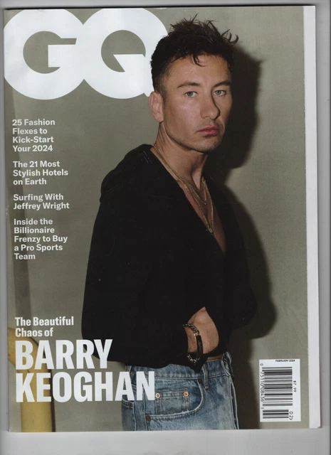 GQ MAGAZINE FEBRUARY 2024 Gentlemen&rsquo;s Quarterly Barry Keoghan Photo