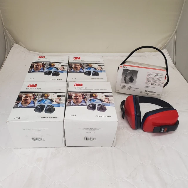 3M Peltor Optime 101 Over The Head Earmuff # H7A NIB Noise Reduction