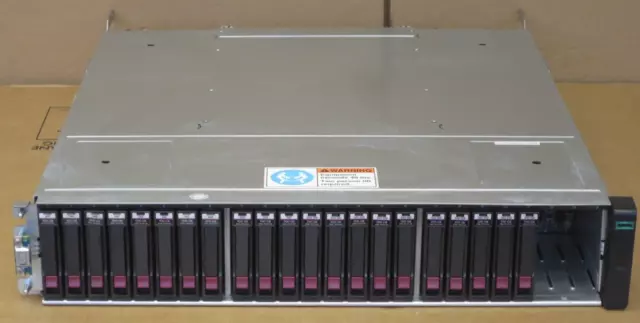 HP MSA 2040 Modular Smart Array SAN +2x Controller 12Gb SAS SFF 11.9TB Storage