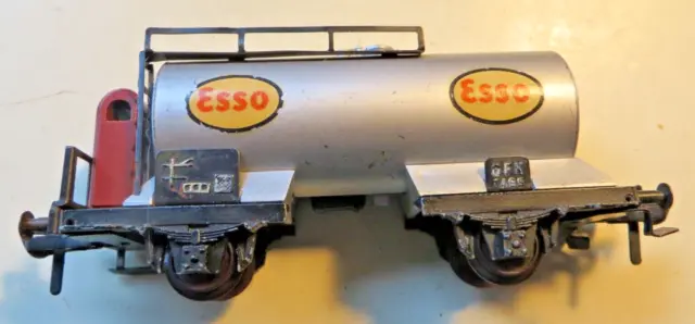 Fleischmann GFN H0 1465E Kesselwagen "ESSO" Silber aus der Anfangszeit