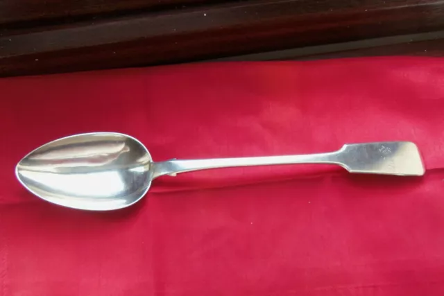 Exeter,1838 English Provincial Solid Silver Basting Spoon By Robert Williams.