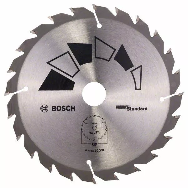 BOSCH 2609256806 Sierra circular STANDARD ¯ 150- taladro 20  T 24