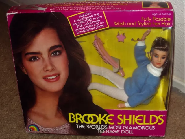 BROOKE SHIELDS Original BARBIE DOLL Fashion Figure Toy L.J.N. Glamorous Teenager