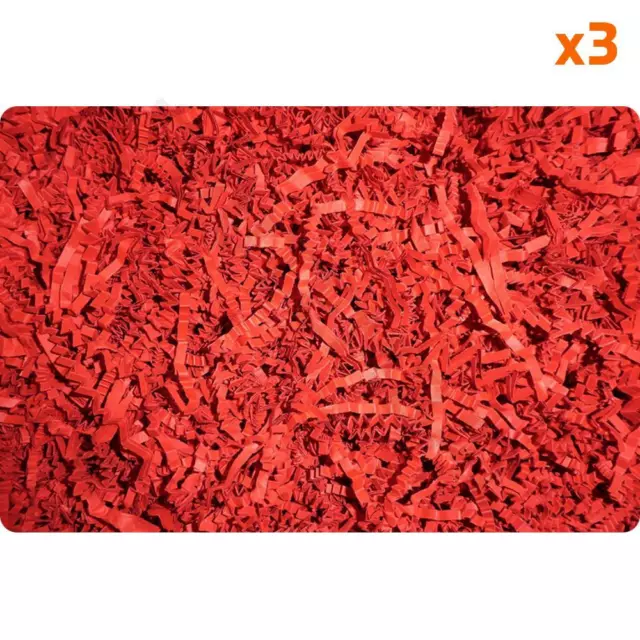 Frisure de calage décorative de couleur rouge (par 3)