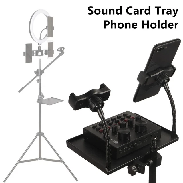 Scheda audio tablet rack broadcast staffa supporto per foglio note
