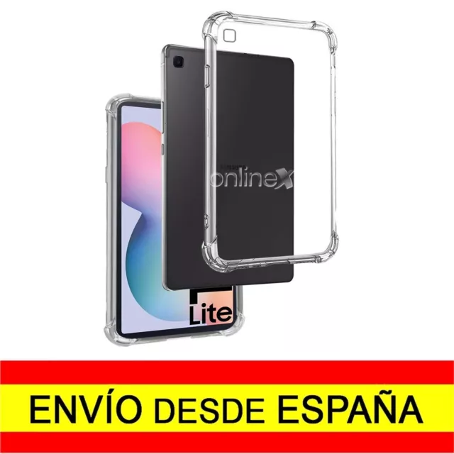 Funda Silicona para SAMSUNG GALAXY TAB S6 LITE 2020 10,4" ANTISHOCK 24-48H a3225