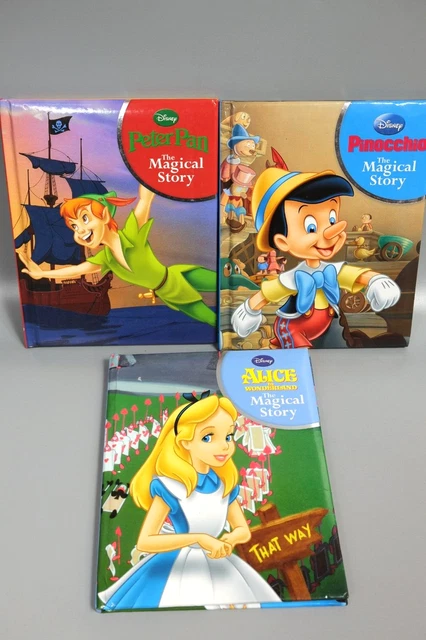 DISNEY PARRAGON PADDED Books, Peter Pan, Pinocchio, Alice in Wonderland £5.00 - PicClick UK Disney Parragon Padded Books, Peter Pan, Pinocchio, Alice In Wonderland £5.00 - Picclick Uk
