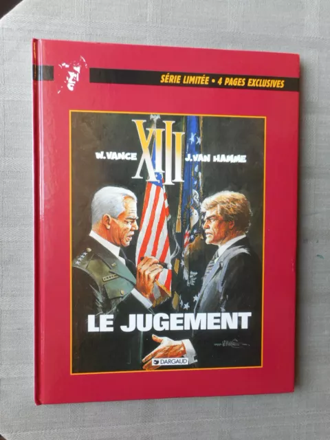 Vance Van Hamme Xiii Tome 12 Le Jugement Édition Limitée Schweppes En Tbe