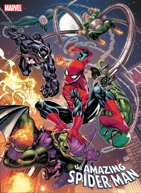 🔥🕷 AMAZING SPIDER-MAN 15 MCGUINNESS Sinister Six 1:10 Ratio Variant DARK WEB