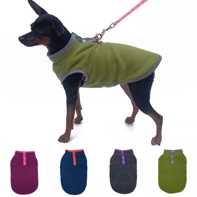 Fall Winter Haustier Warm Kleidung Klein Hund Katze Pullover Chihuahua Fleece ☀