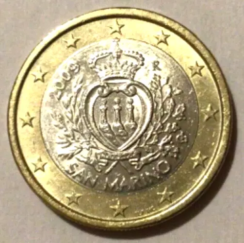 1 Euro €  2009 - Repubblica Di San Marino