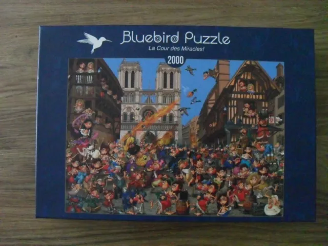 Puzzle Bluebird Ruyer "La Cour des Miracles!" 2000 Teile - vollständig