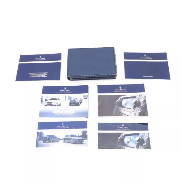 Manuel d'utilisation Dossier manuel en vol Maserati Quattroporte V M139 4.7 S