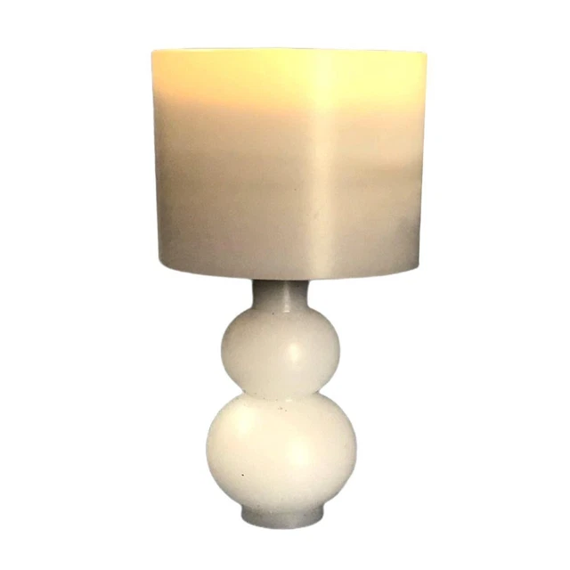 Lampe De Table Miniature Laiton Pour Maison De Poupées 1:12 - LED Sur Batterie, Classique, UK