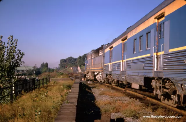 D&H Delaware & Hudson Diesel Alco PA #17 1969 35mm Original Kodachrome Slide