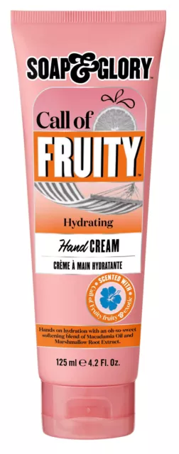 Crema hidratante de manos Jabón y gloria Call of Fruity 125 ml