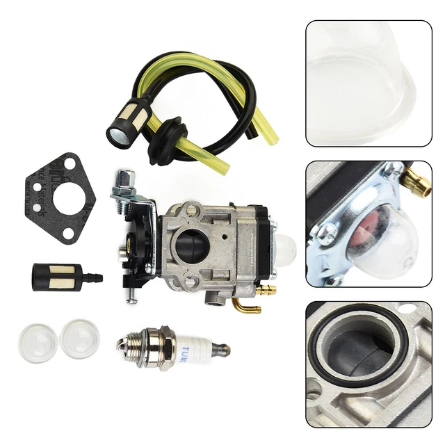 Praktischer Garten Innenvergaser Kit Kraftstofffilter Ersatz Zubehör