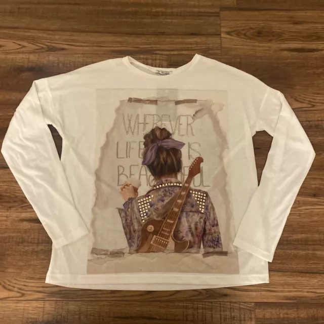 Mayoral Chic Girls Long Sleeve NEW Top, WITH TAGS!!!