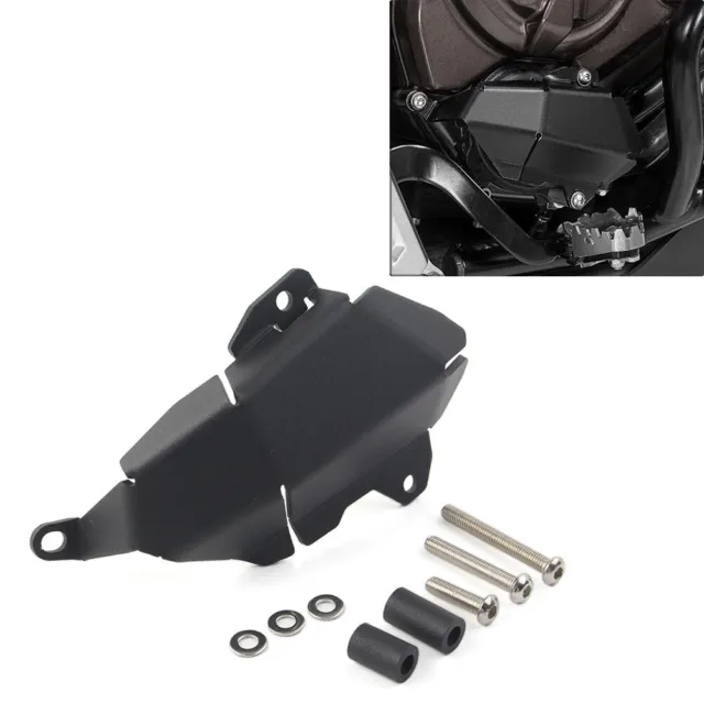 Motorcycle Water Pump Protector Cover Black For Yamaha Tenere700 T7 Rally XTZ700