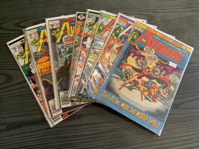 Avengers 8-book (upgrade) lot