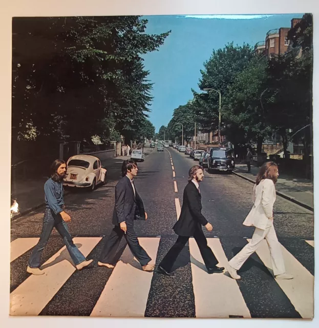 The Beatles * Abbey Road * 1st Press UK * No Her Majesty * Misaligned Apple * EX 2