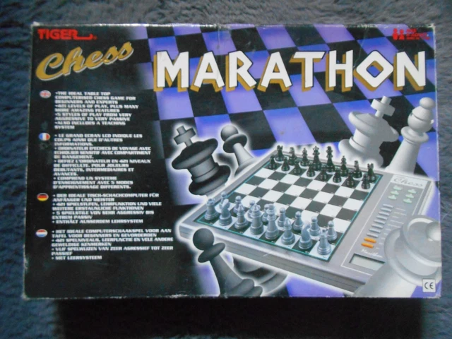 Jeu D'échecs électronique Chess Challenger 7 – Vintage – Boîte Abîmée