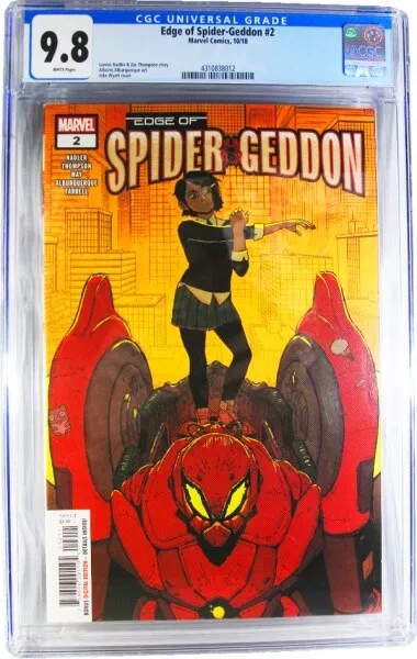 Edge of Spider-Geddon #2 - 1st App Addy Brock (Ve#m) - CGC GRADED 9.8